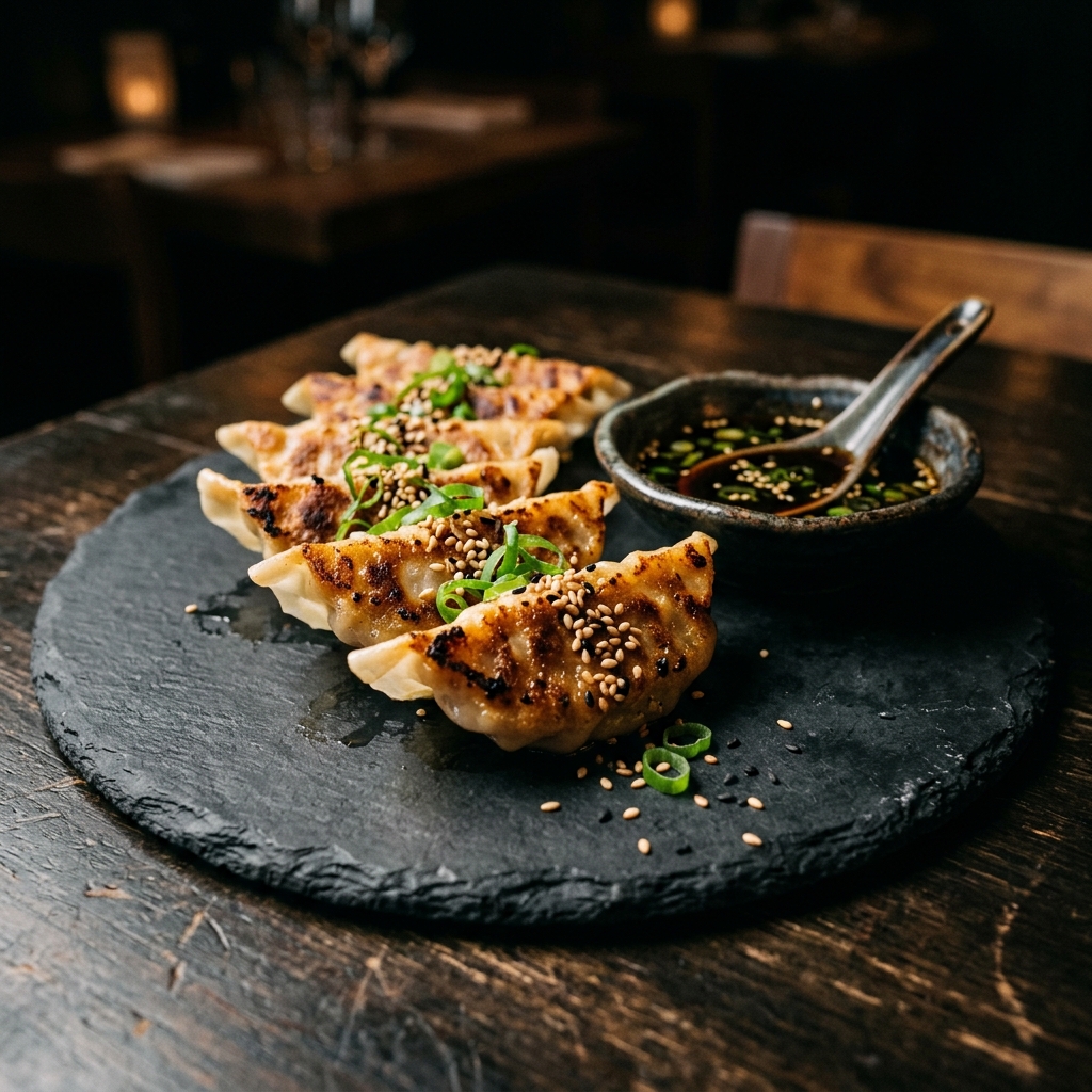 Gyozas de cerdo